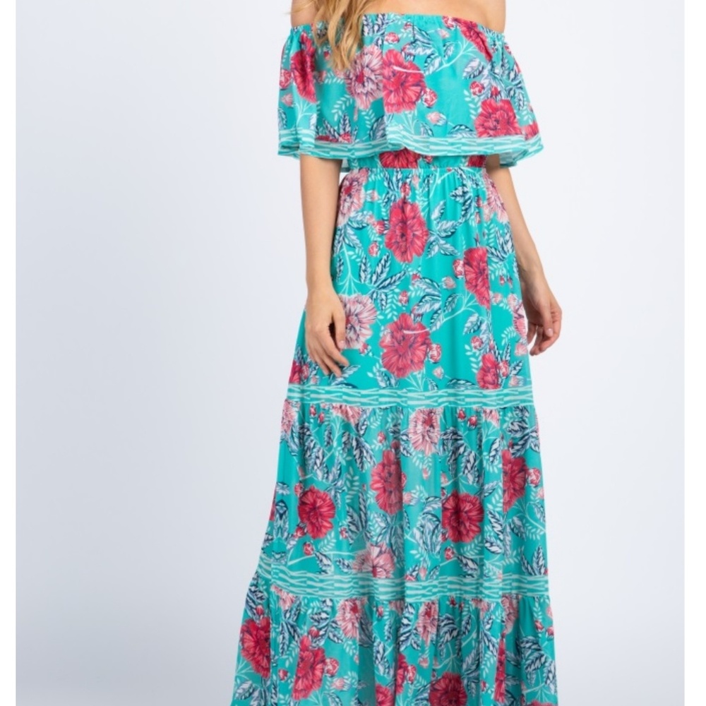 Pinkblush maxi floral dress